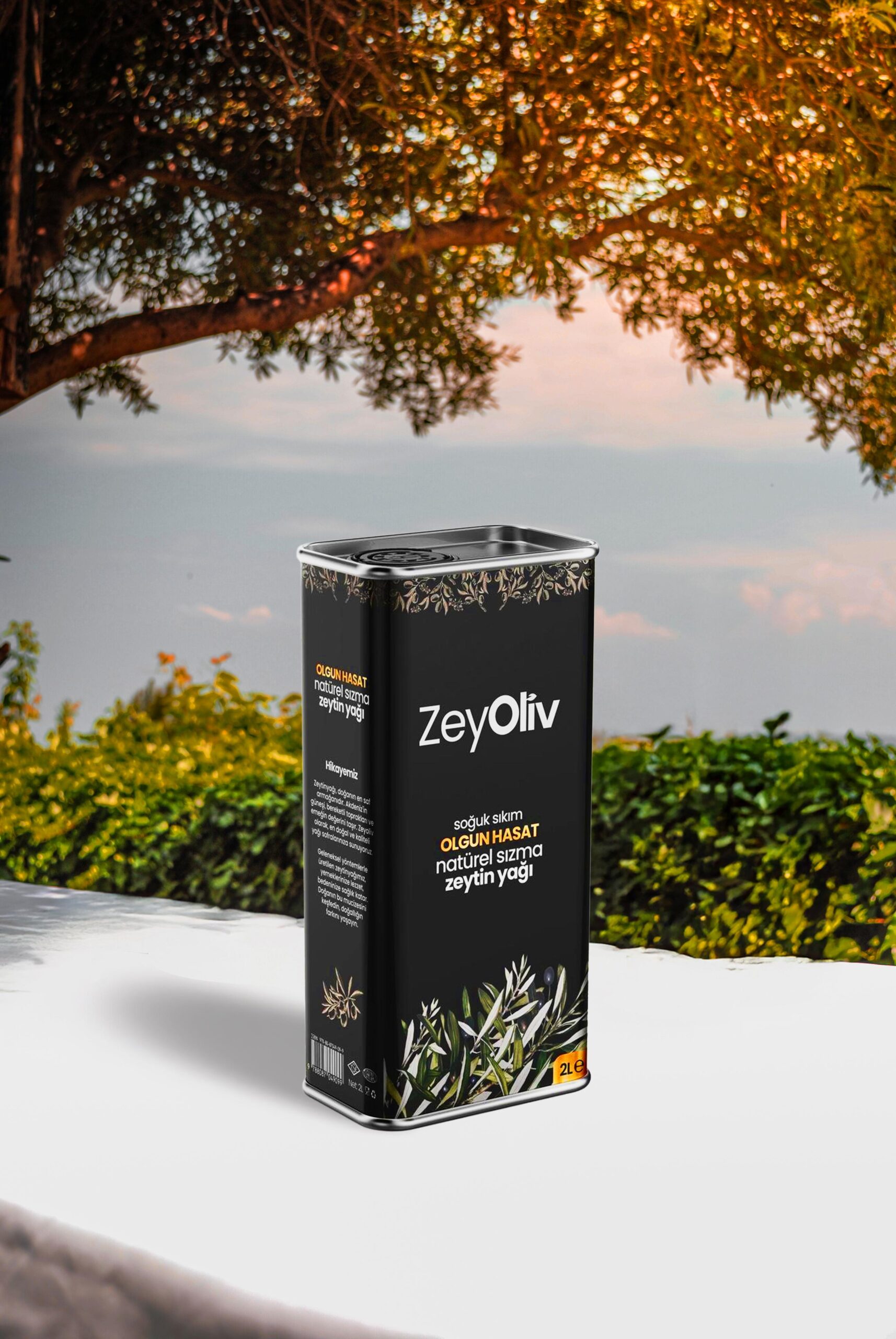 Olgun Hasat Soğuk Sıkım Natürel Sızma Zeytinyağı 2 LT