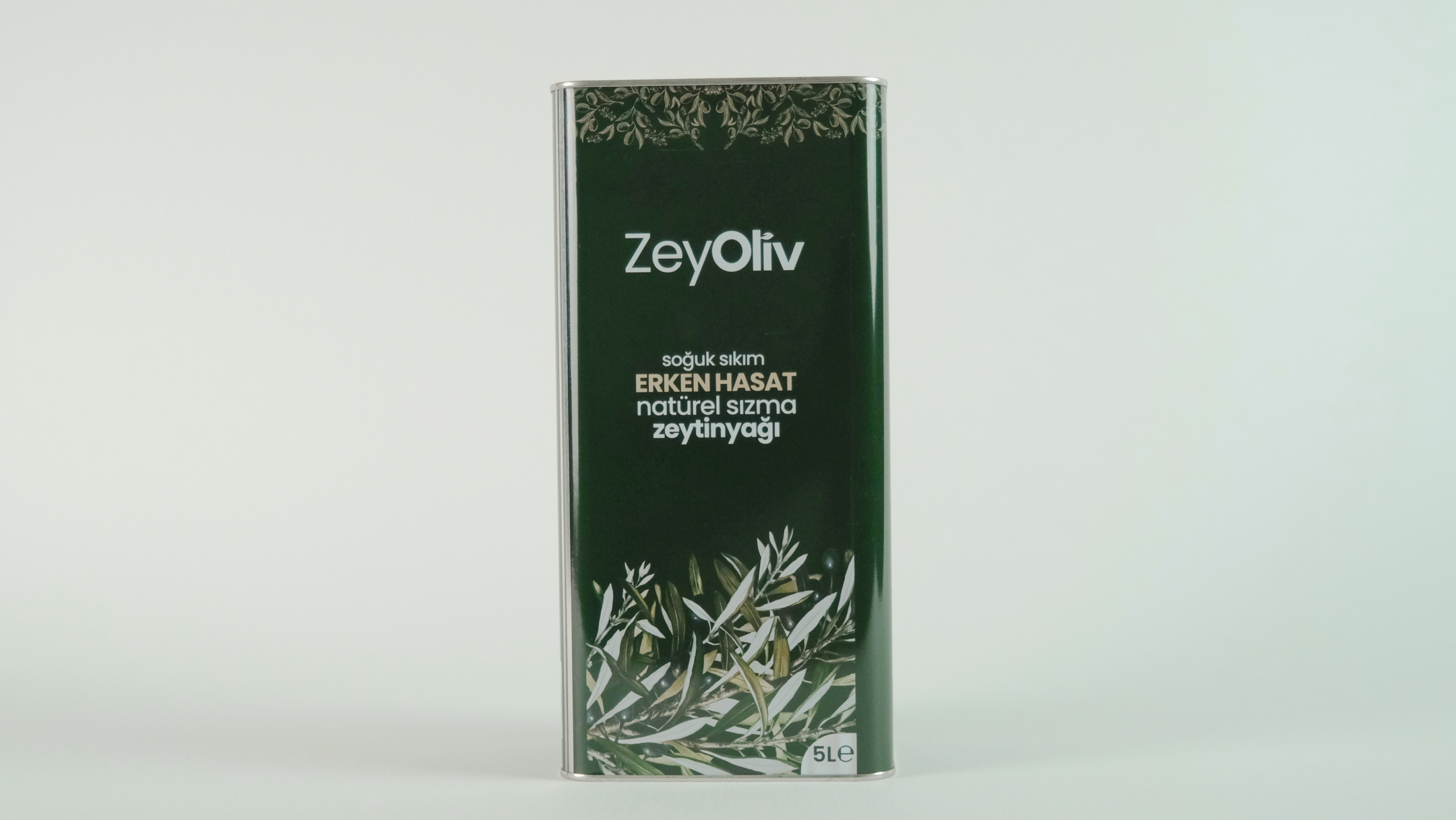 Erken Hasat Soğuk Sıkım Natürel Sızma Zeytinyağı 5 LT